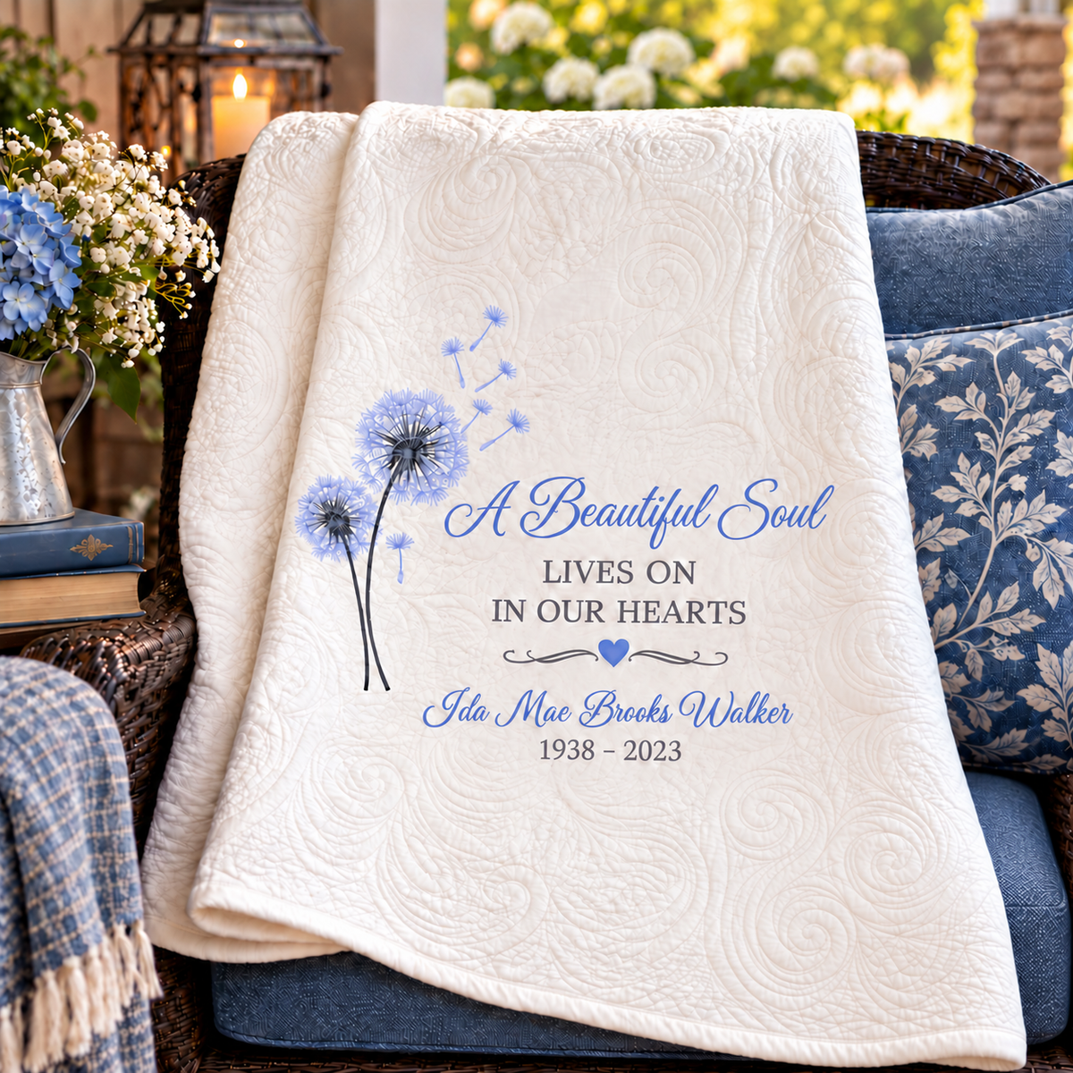 A Beautiful Soul Sympathy Throw