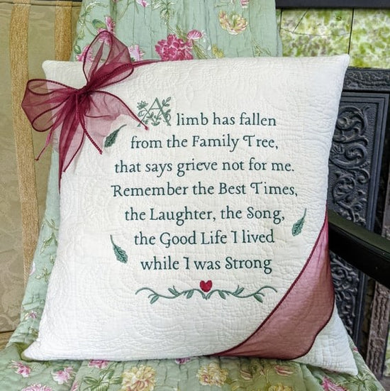 Sympathy throws, pillows and blankets