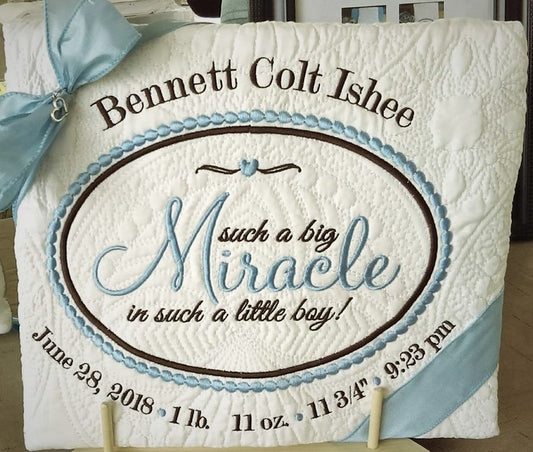 Miracle - Baby Blanket