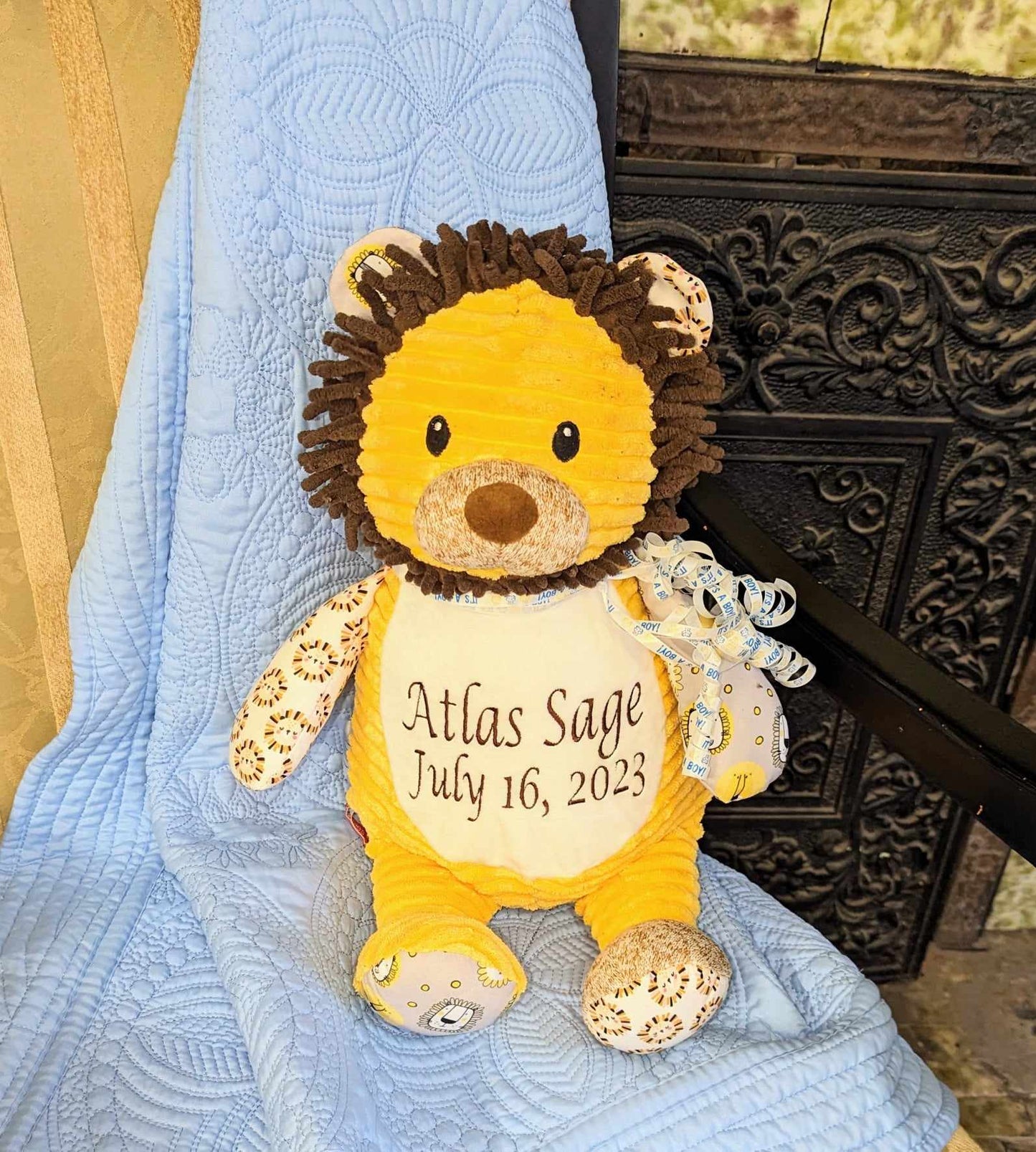 Cubbies Plush Lion Companion