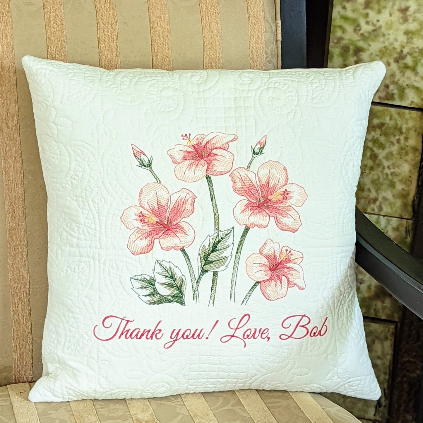 Hibiscus Pillow