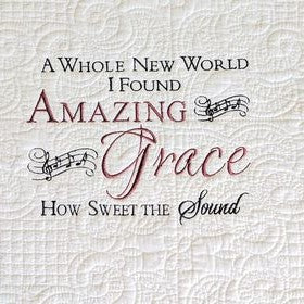 Amazing Grace Pillow